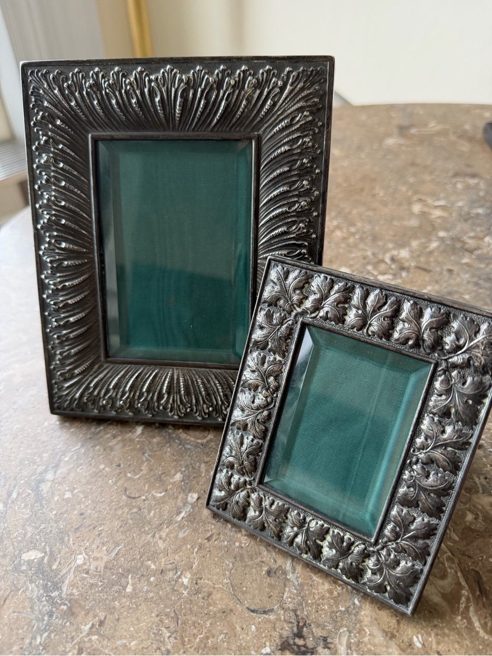 BUCCELLATI Medium Silver Rouche Linenfold Picture Frame - Picture 10 of 10